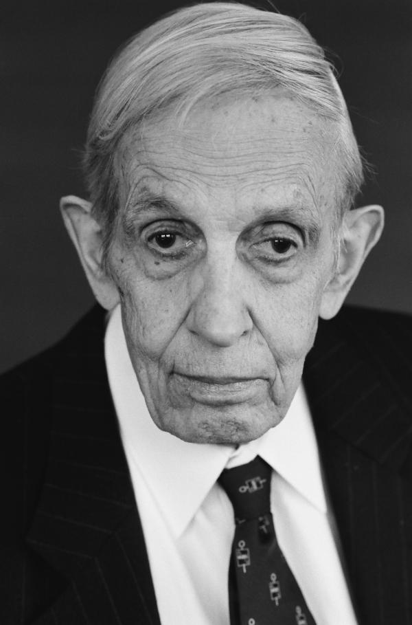 John F. Nash: Abel Prize 2015. Photo: Peter Badge