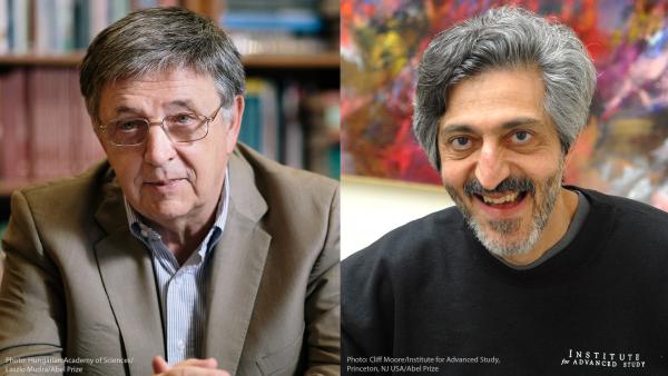 Avi Wigderson and László Lovász